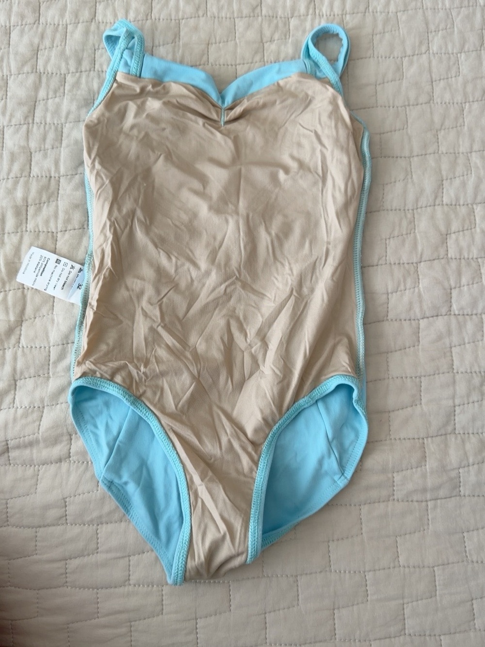 Nikolay Girls Light Blue Ballet Leotard Size 8–9 - Picture 4 of 6